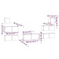 vidaXL Set de muebles para TV 7 pzas madera contrachapada gris Sonoma vidaXL Set de muebles para TV 7 pzas madera contrachapada gris Sonoma