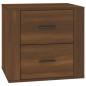 vidaXL Mesita de noche color roble marrón 50x39x47 cm vidaXL Mesita de noche color roble marrón 50x39x47 cm