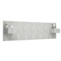 vidaXL Cabecero de cama y mesitas madera contrachapada gris hormigón vidaXL Cabecero de cama y mesitas madera contrachapada gris hormigón