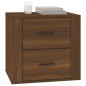 vidaXL Mesita de noche color roble marrón 50x39x47 cm vidaXL Mesita de noche color roble marrón 50x39x47 cm