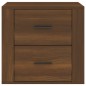 vidaXL Mesita de noche color roble marrón 50x39x47 cm vidaXL Mesita de noche color roble marrón 50x39x47 cm