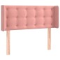 vidaXL Cabecero de terciopelo rosa 93x16x78/88 cm vidaXL Cabecero de terciopelo rosa 93x16x78/88 cm