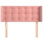 vidaXL Cabecero de terciopelo rosa 93x16x78/88 cm vidaXL Cabecero de terciopelo rosa 93x16x78/88 cm