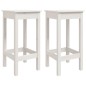 vidaXL Set de bar 3 piezas madera maciza de pino blanco vidaXL Set de bar 3 piezas madera maciza de pino blanco