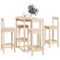 vidaXL Set de bar 5 piezas madera maciza de pino vidaXL Set de bar 5 piezas madera maciza de pino