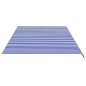 vidaXL Tela de repuesto para toldo azul y blanco 6x3,5 m vidaXL Tela de repuesto para toldo azul y blanco 6x3,5 m