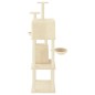 vidaXL Rascador para gatos con postes de sisal crema 180 cm vidaXL Rascador para gatos con postes de sisal crema 180 cm
