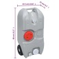 vidaXL Juego de lavabo y depósito de agua portátil para camping vidaXL Juego de lavabo y depósito de agua portátil para camping