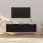 vidaXL Set de muebles para TV 3 piezas madera contrachapada negro vidaXL Set de muebles para TV 3 piezas madera contrachapada negro