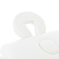 vidaXL Camilla de masaje plegable 2 zonas 10 cm grosor blanca vidaXL Camilla de masaje plegable 2 zonas 10 cm grosor blanca
