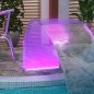 vidaXL Fuente de piscina con set de conector y luces RGB acrílico 50cm vidaXL Fuente de piscina con set de conector y luces RGB acrílico 50cm