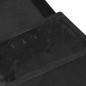 vidaXL Caja de almacenaje de aluminio negro 50x15x20,5 cm vidaXL Caja de almacenaje de aluminio negro 50x15x20,5 cm