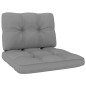 vidaXL Set muebles de jardín y cojines 3 pzas madera pino impregnada vidaXL Set muebles de jardín y cojines 3 pzas madera pino impregnada