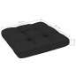 vidaXL Muebles de palés 6 pzas y cojines madera pino impregnada negro vidaXL Muebles de palés 6 pzas y cojines madera pino impregnada negro