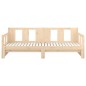vidaXL Sofá cama extraíble madera maciza de pino 2x(90x200) cm vidaXL Sofá cama extraíble madera maciza de pino 2x(90x200) cm