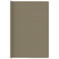 vidaXL Alfombra para tienda de campaña gris taupe 300x400 cm
