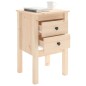 vidaXL Mesita de noche madera maciza de pino 40x35x61,5 cm vidaXL Mesita de noche madera maciza de pino 40x35x61,5 cm