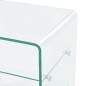 vidaXL Mesa de centro de vidrio templado 50x40x56 cm vidaXL Mesa de centro de vidrio templado 50x40x56 cm