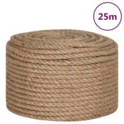 vidaXL Cuerda de yute 25 m de longitud y 12 mm de grosor