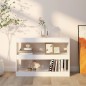 vidaXL Estantería/divisor de espacios blanco brillante 100x30x72 cm vidaXL Estantería/divisor de espacios blanco brillante 100x30x72 cm