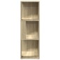 vidaXL Mueble de esquina madera de ingeniería roble Sonoma 33x33x100cm vidaXL Mueble de esquina madera de ingeniería roble Sonoma 33x33x100cm