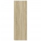 vidaXL Mueble de esquina madera de ingeniería roble Sonoma 33x33x100cm vidaXL Mueble de esquina madera de ingeniería roble Sonoma 33x33x100cm