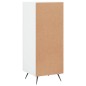 vidaXL Aparador madera de ingeniería blanco 34,5x34x90 cm vidaXL Aparador madera de ingeniería blanco 34,5x34x90 cm