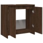 vidaXL Armario de baño madera contrachapada marrón roble 60x33x61 cm vidaXL Armario de baño madera contrachapada marrón roble 60x33x61 cm