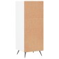 vidaXL Estantería madera de ingeniería blanco 34,5x32,5x90 cm