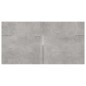 vidaXL Juego de muebles de baño madera de ingeniería gris hormigón vidaXL Juego de muebles de baño madera de ingeniería gris hormigón