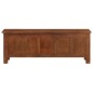 vidaXL Caja de almacenamiento madera de mango maciza 110x30x40 cm vidaXL Caja de almacenamiento madera de mango maciza 110x30x40 cm