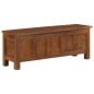 vidaXL Caja de almacenamiento madera de mango maciza 110x30x40 cm vidaXL Caja de almacenamiento madera de mango maciza 110x30x40 cm