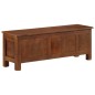 vidaXL Caja de almacenamiento madera de mango maciza 110x30x40 cm vidaXL Caja de almacenamiento madera de mango maciza 110x30x40 cm