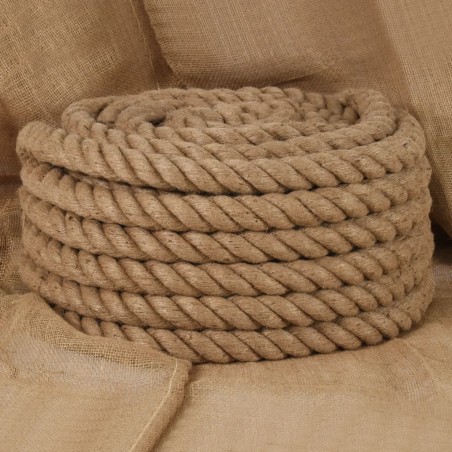 vidaXL Cuerda de yute 5 m de longitud y 36 mm de grosor