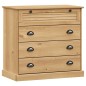 vidaXL Cómoda VIGO madera maciza pino 80x40x76 cm vidaXL Cómoda VIGO madera maciza pino 80x40x76 cm