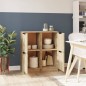 vidaXL Aparadores 2 uds madera contrachapada roble Sonoma 30x30x70 cm vidaXL Aparadores 2 uds madera contrachapada roble Sonoma 30x30x70 cm