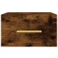 vidaXL Mesita de noche de pared color roble ahumado 35x35x20 cm vidaXL Mesita de noche de pared color roble ahumado 35x35x20 cm