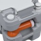 vidaXL Inodoro portátil para camping gris 20 + 10 L vidaXL Inodoro portátil para camping gris 20 + 10 L
