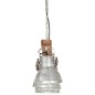 vidaXL Lámpara de techo industrial madera de mango plateado E27 vidaXL Lámpara de techo industrial madera de mango plateado E27