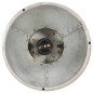 vidaXL Lámpara de techo industrial madera de mango plateado E27 vidaXL Lámpara de techo industrial madera de mango plateado E27
