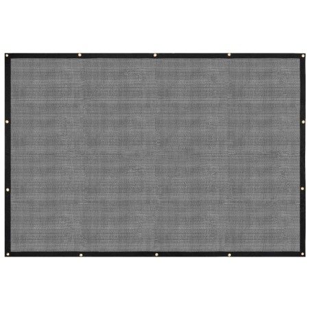 vidaXL Red para contenedor de transporte HDPE negro 3,5x6 m