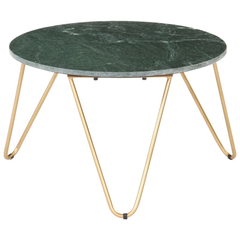 vidaXL Mesa de centro piedra real textura de mármol verde 65x65x42 cm vidaXL Mesa de centro piedra real textura de mármol verde 65x65x42 cm