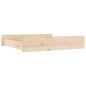 vidaXL Cajones de cama 2 unidades madera maciza de pino vidaXL Cajones de cama 2 unidades madera maciza de pino
