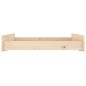 vidaXL Cajones de cama 2 unidades madera maciza de pino vidaXL Cajones de cama 2 unidades madera maciza de pino