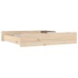 vidaXL Cajones de cama 2 unidades madera maciza de pino vidaXL Cajones de cama 2 unidades madera maciza de pino