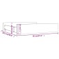 vidaXL Cajones de cama 2 unidades madera maciza de pino vidaXL Cajones de cama 2 unidades madera maciza de pino