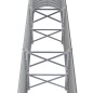 vidaXL Jardinera arriate acero recubrimiento polvo gris 152x40x68 cm