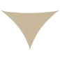 vidaXL Toldo de vela triangular tela Oxford beige 4x5x6,4 m vidaXL Toldo de vela triangular tela Oxford beige 4x5x6,4 m