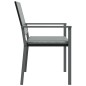 vidaXL Sillas jardín cojines 6 uds ratán sintético negro 54x62,5x89 cm vidaXL Sillas jardín cojines 6 uds ratán sintético negro 54x62,5x89 cm