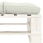 vidaXL Set muebles de jardín de palets 6 pzas madera con cojines beige vidaXL Set muebles de jardín de palets 6 pzas madera con cojines beige